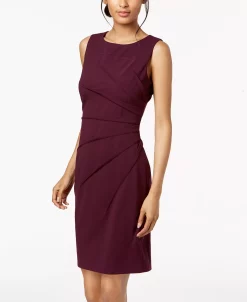 Calvin Klein Starburst Sleeveless Sheath Dress -Anne Klein Sales Store 9810258 fpx