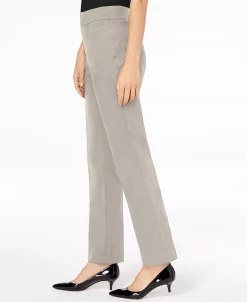 JM Collection Pull-On Tummy Control Straight Leg Pants, Created For Macy's -Anne Klein Sales Store 9863780 fpx