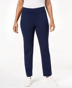 Karen Scott Port Pull-On Comfort Pants, Created For Macy's