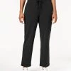 Karen Scott High-Rise Pull-On Knit Pants, Created For Macy's