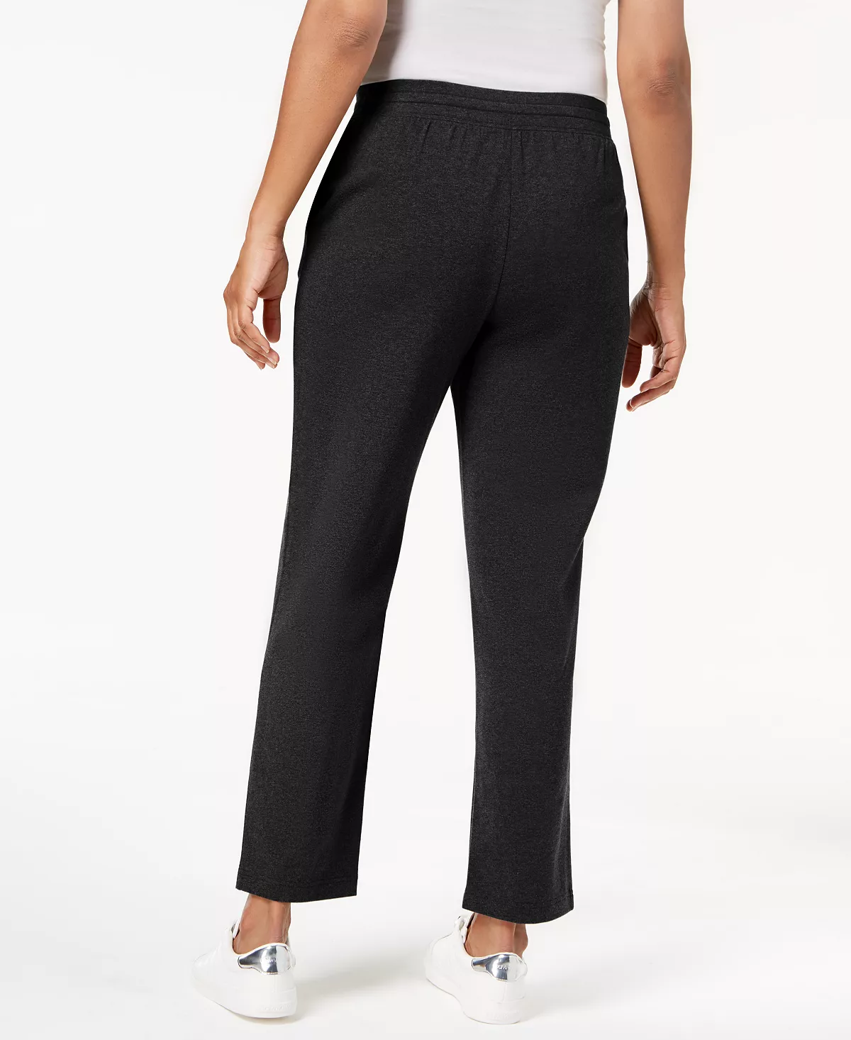 Karen Scott Port Drawstring Straight-Leg Pants, Created For Macy's 3 Karen Scott Port Drawstring Straight-Leg Pants, Created For Macy's - Image 3