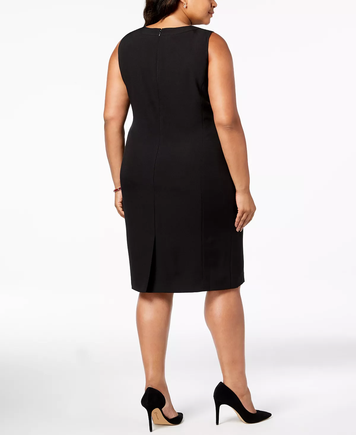 Kasper Plus Size Sleeveless Sheath Dress 2 Kasper Plus Size Sleeveless Sheath Dress - Image 2
